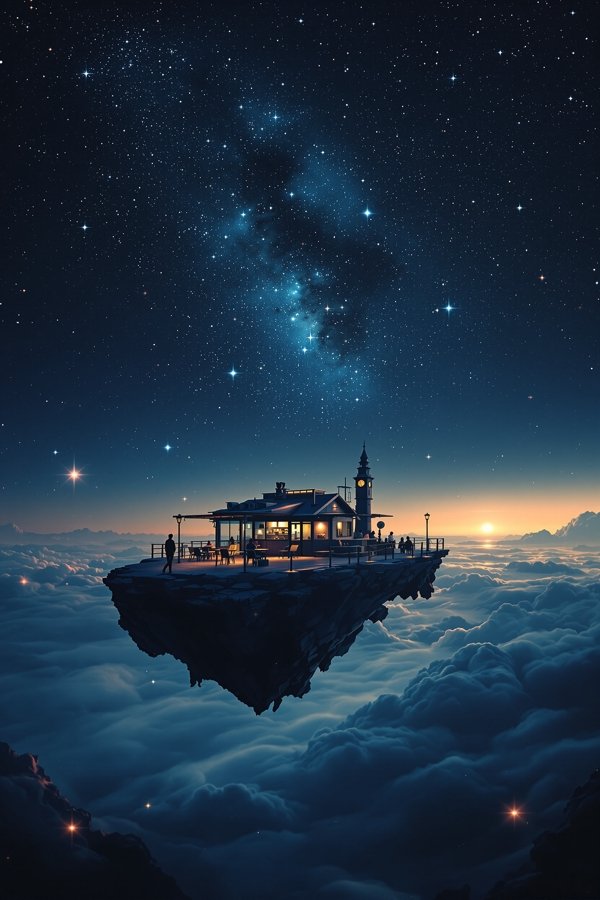 银河尽头的咖啡馆